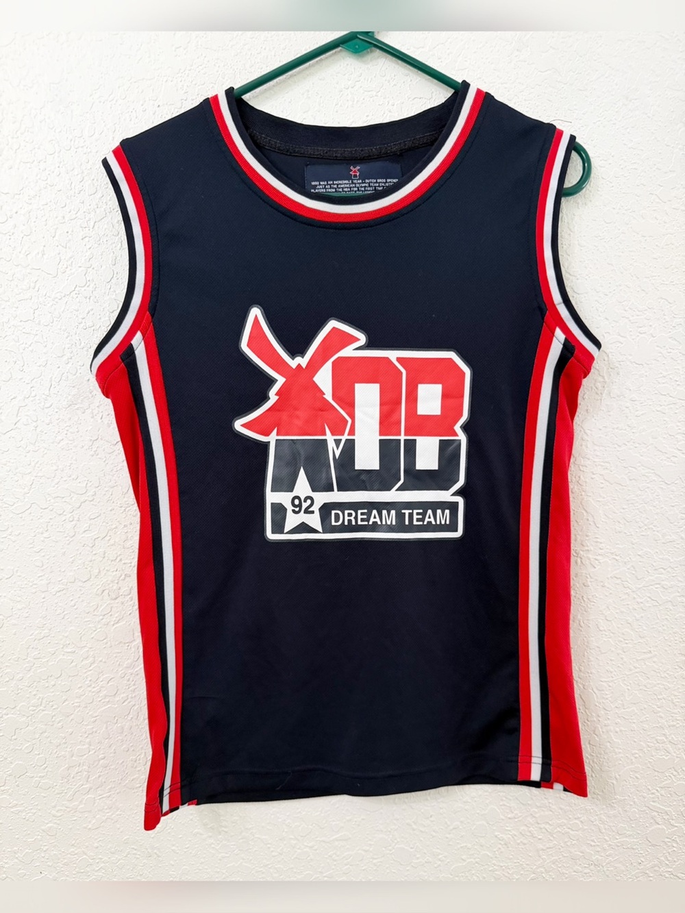 Dutch Bros Dream Team 92 Basketball Jersey - Size-Medium